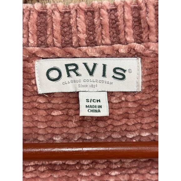 Orvis Womens Chenille Pullover Sweater S Polyester Made In China - Picture 5 of 7